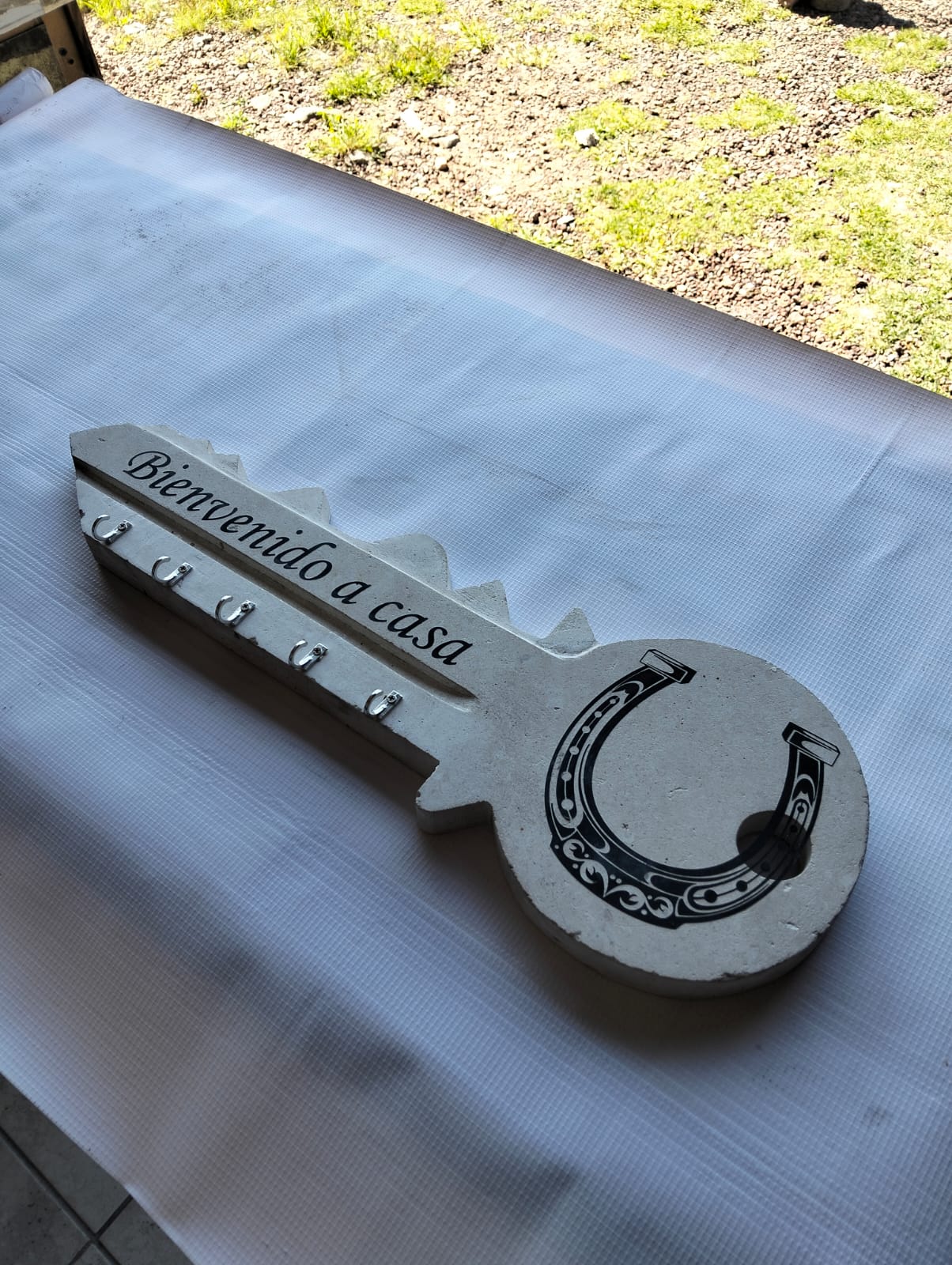 Lápida con grabado personalizado en cantera